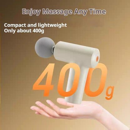 W Massage Gun Deep Tissue for Muscle Pain Relief, Back Massager with Ergonomic Handle, Portable Electric Massager for Shoulder